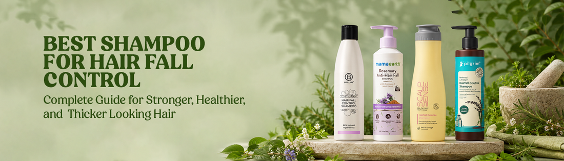 Best Shampoo for Hair Fall Control: Complete Guide for Stronger, Healthier, and Thicker-Looking Hair