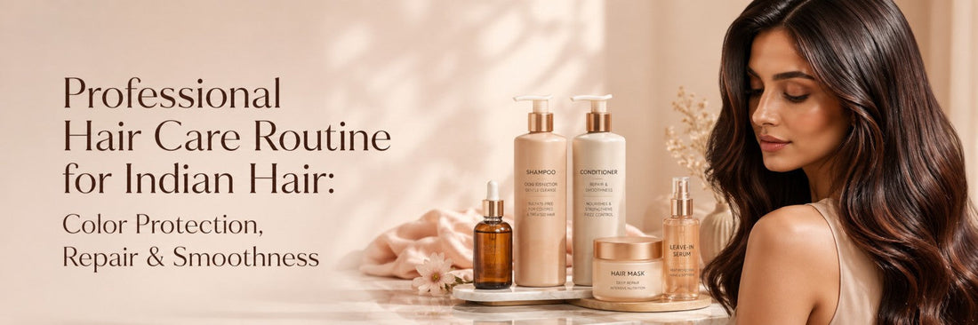 Professional Hair Care Routine for Indian Hair