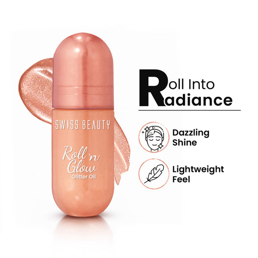 Swiss Beauty Roll 'n' Glow Glitter Oil