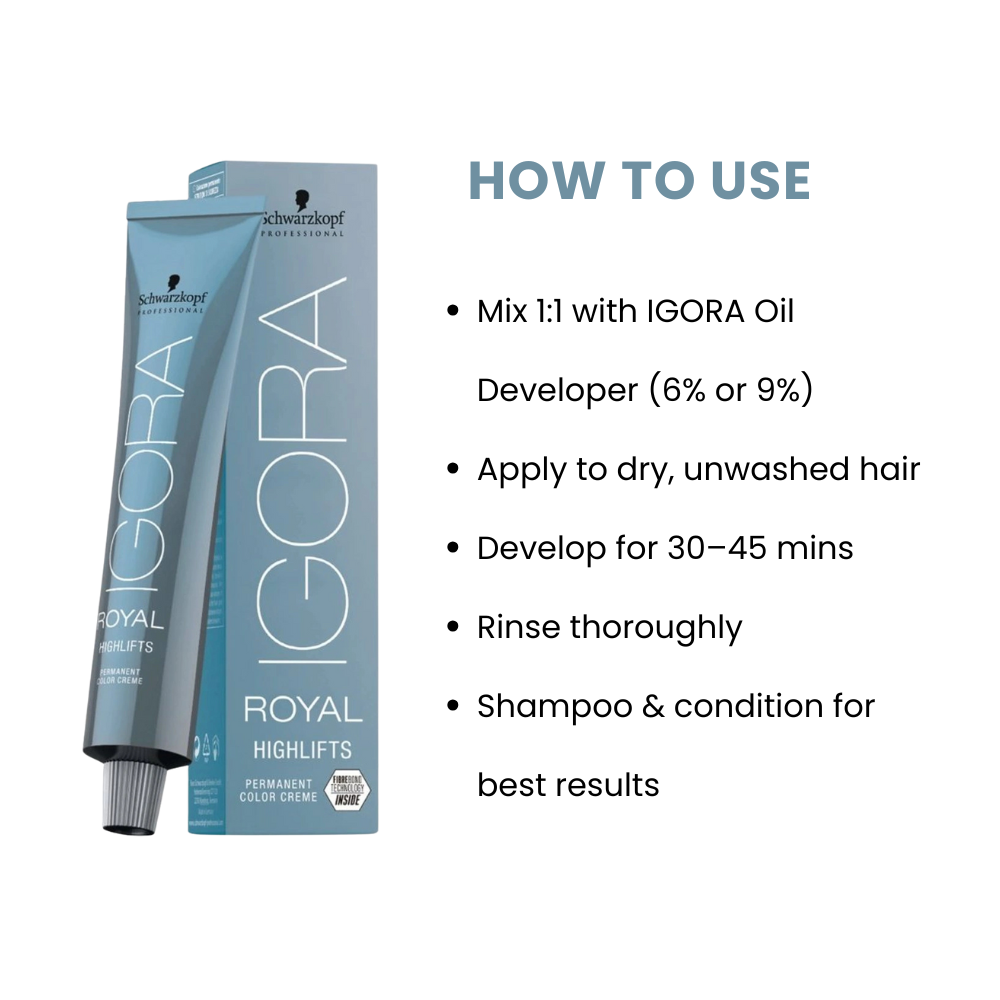 SCHWARZKOPF IGORA ROYAL HIGHLIFTS 12-1 (60ML)
