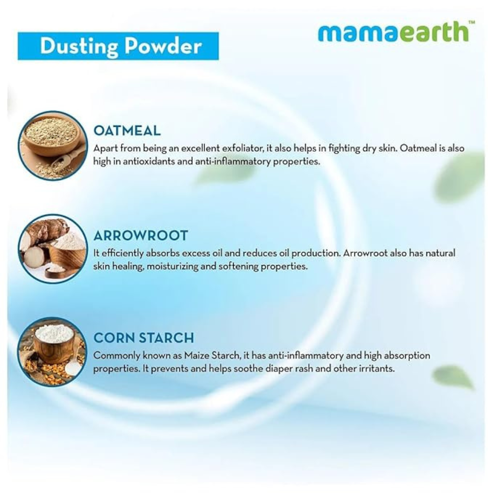 Mamaearth Dusting Powder for Babies 150gm (Pack of 2)