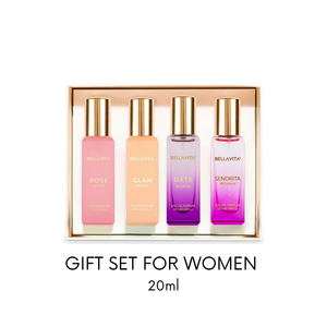 Bella Vita Luxury Perfume Gift Set For Women 4 x 20ml