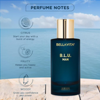 Bella Vita B.L.U. Man Eau De Parfum 100ml