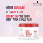 Schwarzkopf ವೃತ್ತಿಪರ ಬೊನಾಕ್ಯೂರ್ ಪೆಪ್ಟೈಡ್ ರಿಪೇರಿ ಪಾರುಗಾಣಿಕಾ ಚಿಕಿತ್ಸೆ ಹೇರ್ ಮಾಸ್ಕ್ 200Ml