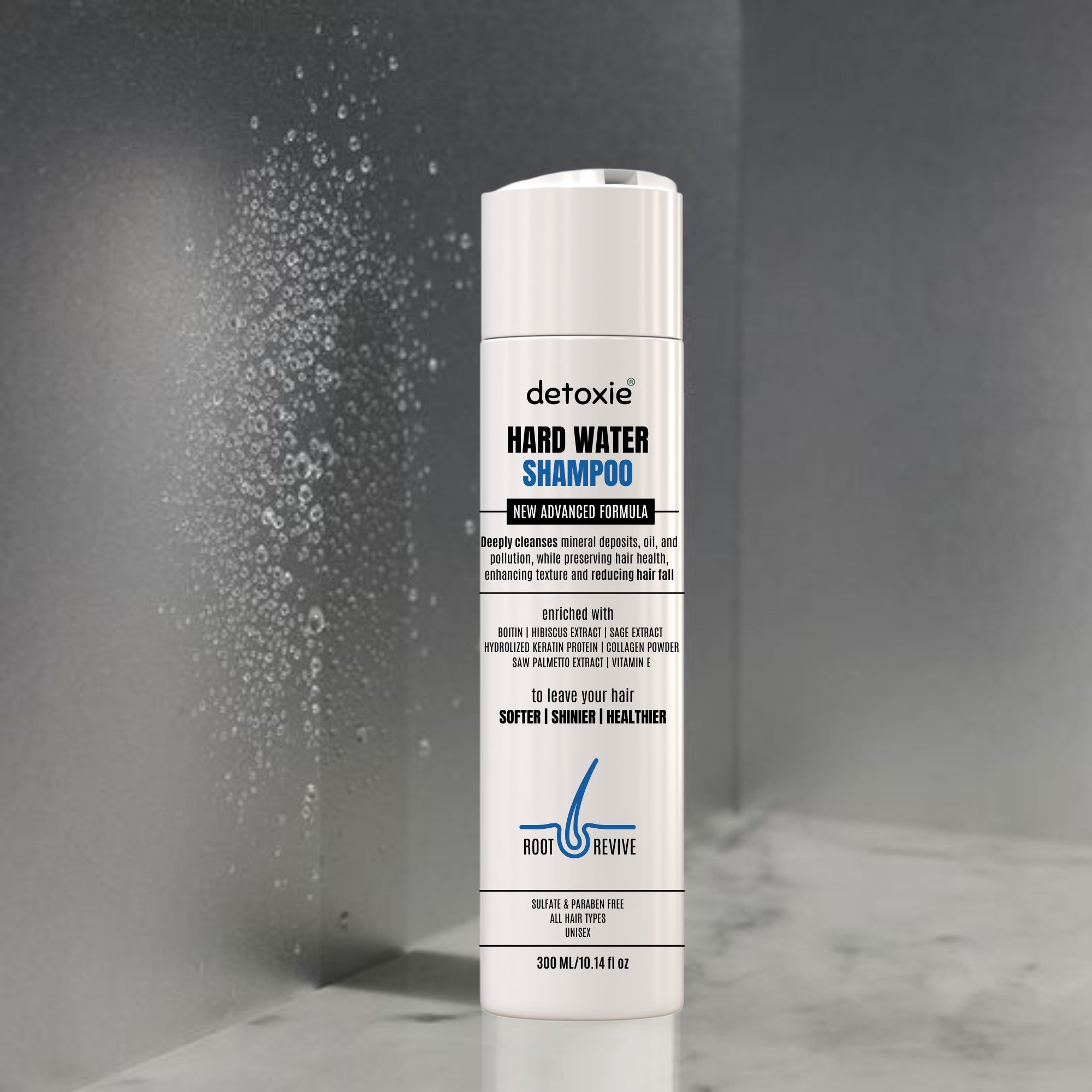 detoxie Advanced Hard Water Shampoo 300 ml