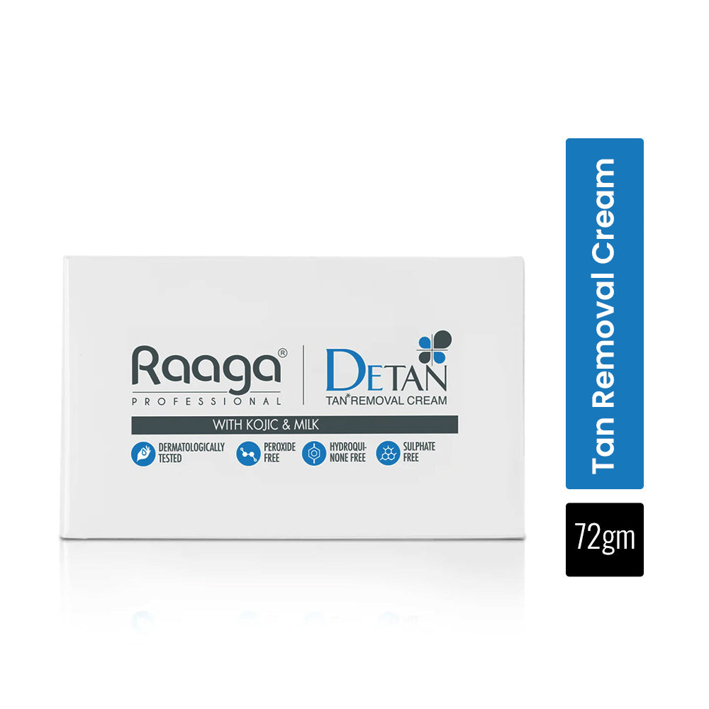 Raaga Professional De-Tan Tan Removal Cream 72Gm