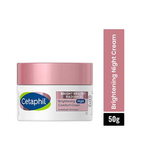 CETAPHIL BRIGHT HEALTHY RADIANCE BRIGHTENING NIGHT COMFORT CREAM 50GM