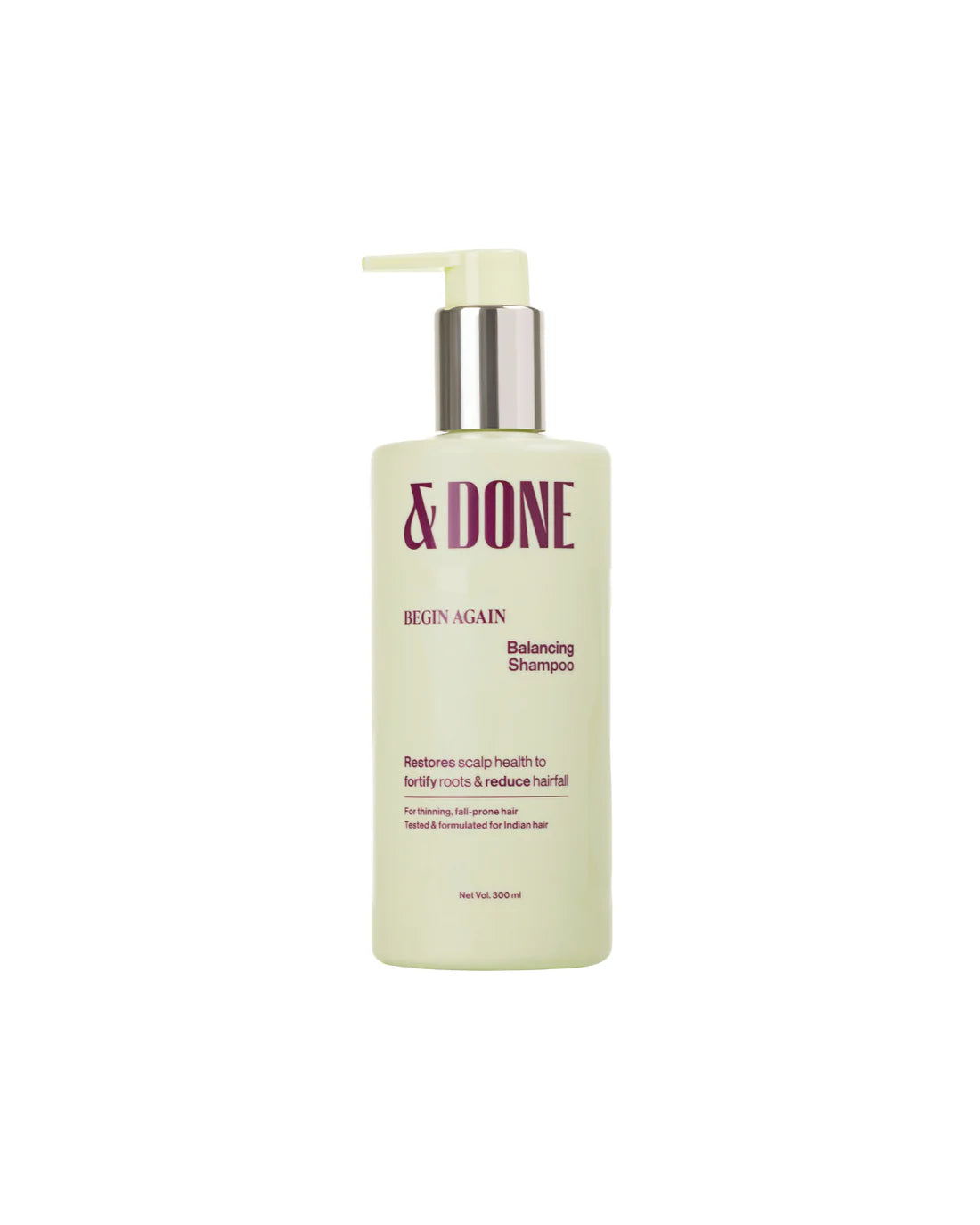 &Done Begin Again Balancing Shampoo-300ml