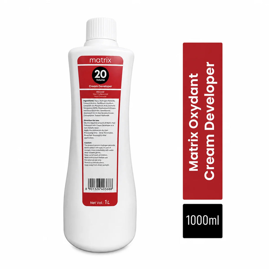 Matrix Wonder Color Ammonia Free Permanent Hair Color 4.0 4N (Medium Brown) 90g + 20 Vol Developer 1000ml Combo