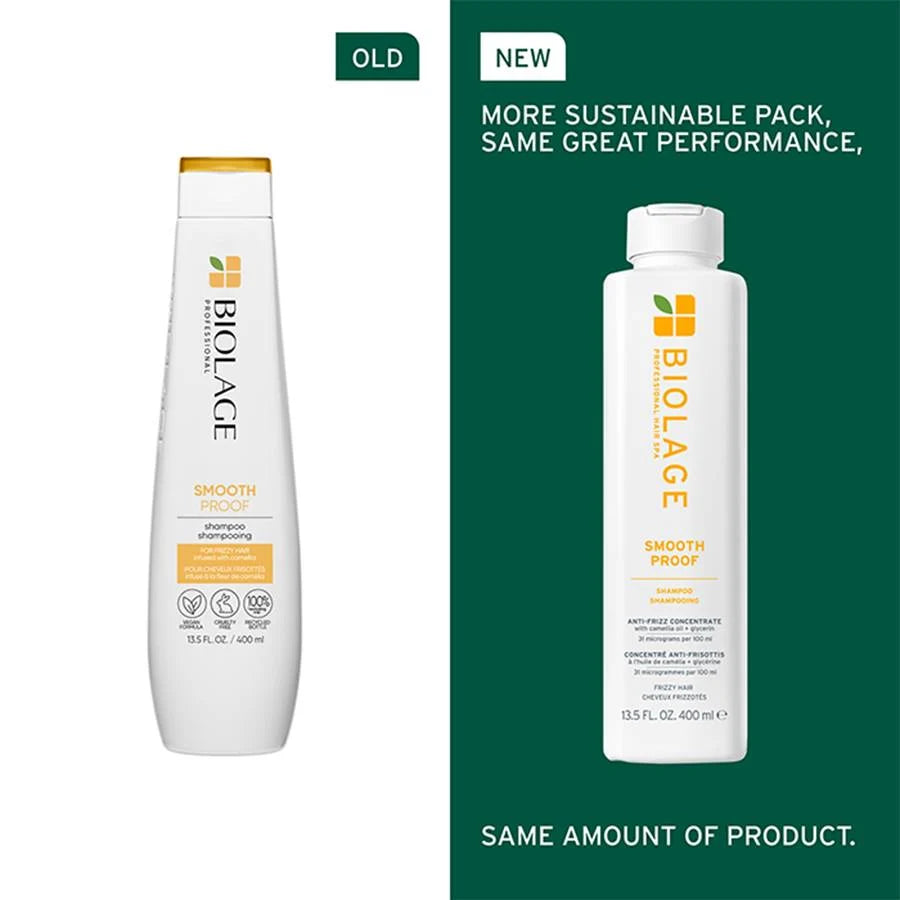 MATRIX BIOLAGE SMOOTH PROOF SMOOTHING SHAMPOO-400ML NEW