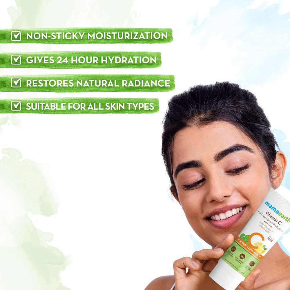 Mamaearth Vitamin C Oil-Free Face Moisturizer 80 g