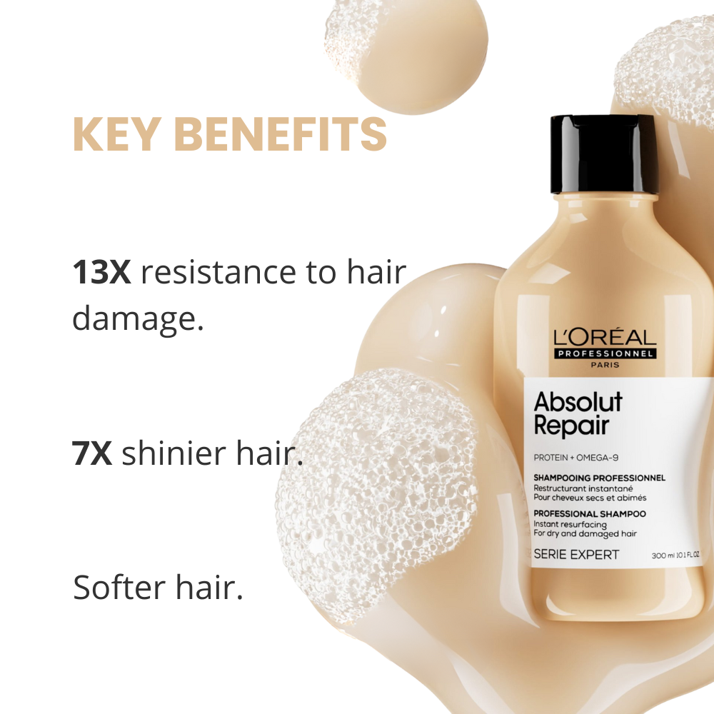 Loreal Absolut Repair Shampoo 300ML