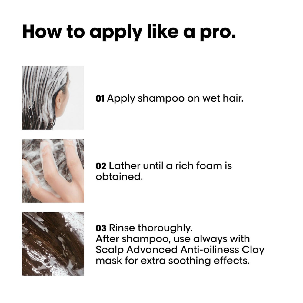 Loreal Professionnel Scalp ADV Anti Grass Oiliness Shampoo 300ML