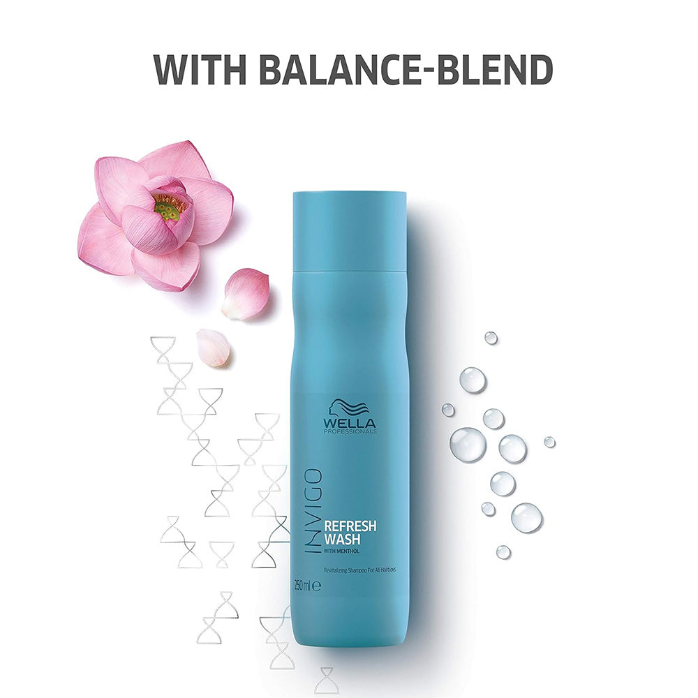 Wella Professionals Invigo Refresh wash 250ml revitalizing shampoo