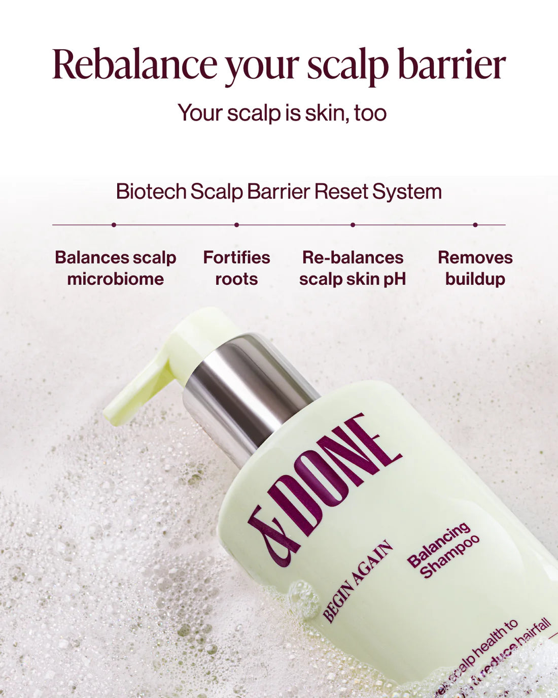 &Done Begin Again Balancing Shampoo-300ml
