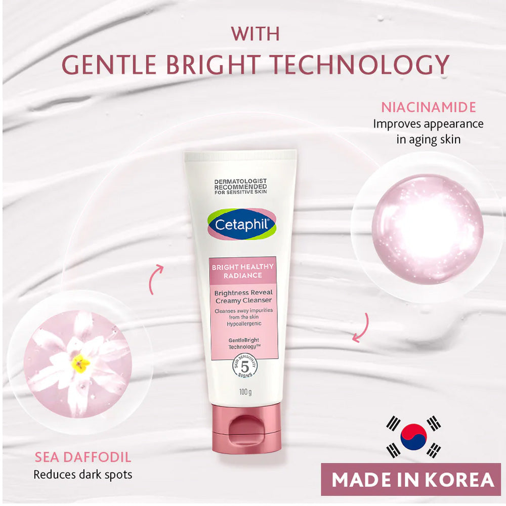 Cetaphil Bright Healthy Radiance Gentle Renewing Cleanser 100g