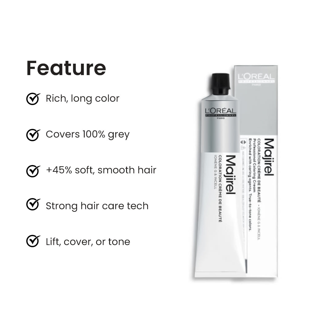 Loreal Majirel 6.52 Dark Blonde With Iridescent Mahogany 50Ml