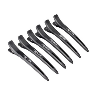 Ikonic Section Clips - Pack Of 6 Black