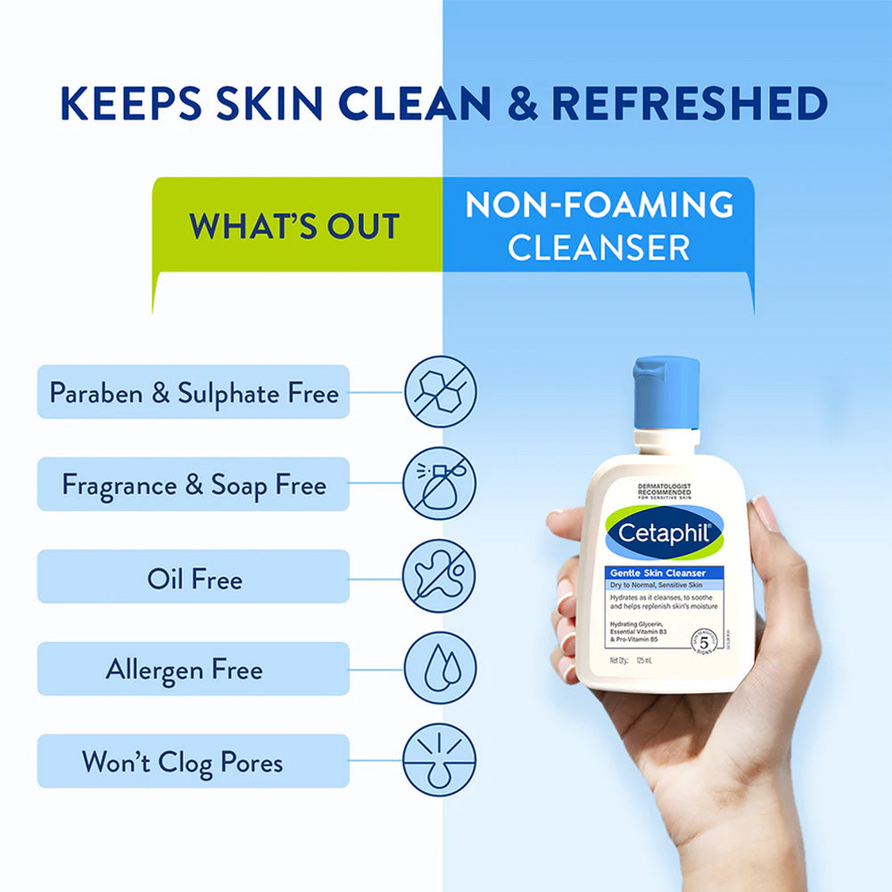 CETAPHIL GENTLE SKIN CLEANSER 125ML