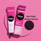 Matrix Socolor 4.62 4Rv (Red Violet Medium Brown)_370 90g