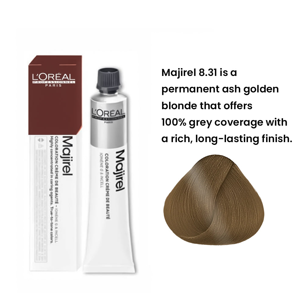 Loreal Professionnel Paris Majirel - 8.31 (Ash Golden Light Blonde)_420