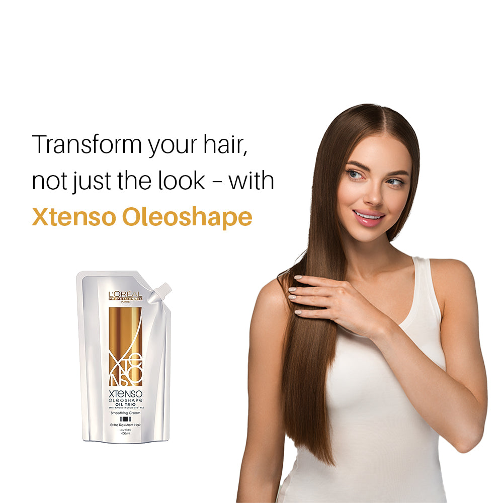 Loreal Xtenso Smoothing Cream Extra Resistant Hair 400ML