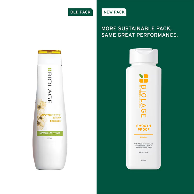 MATRIX BIOLAGE SMOOTH PROOF SMOOTHING SHAMPOO-200ML NEW