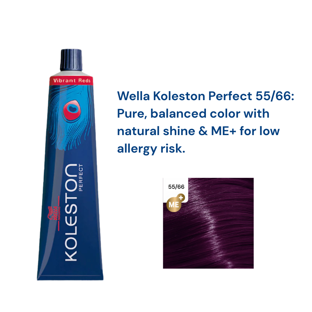Wella Professionals Koleston Perfect Hair Color 55/66 Colorant Tube 60G