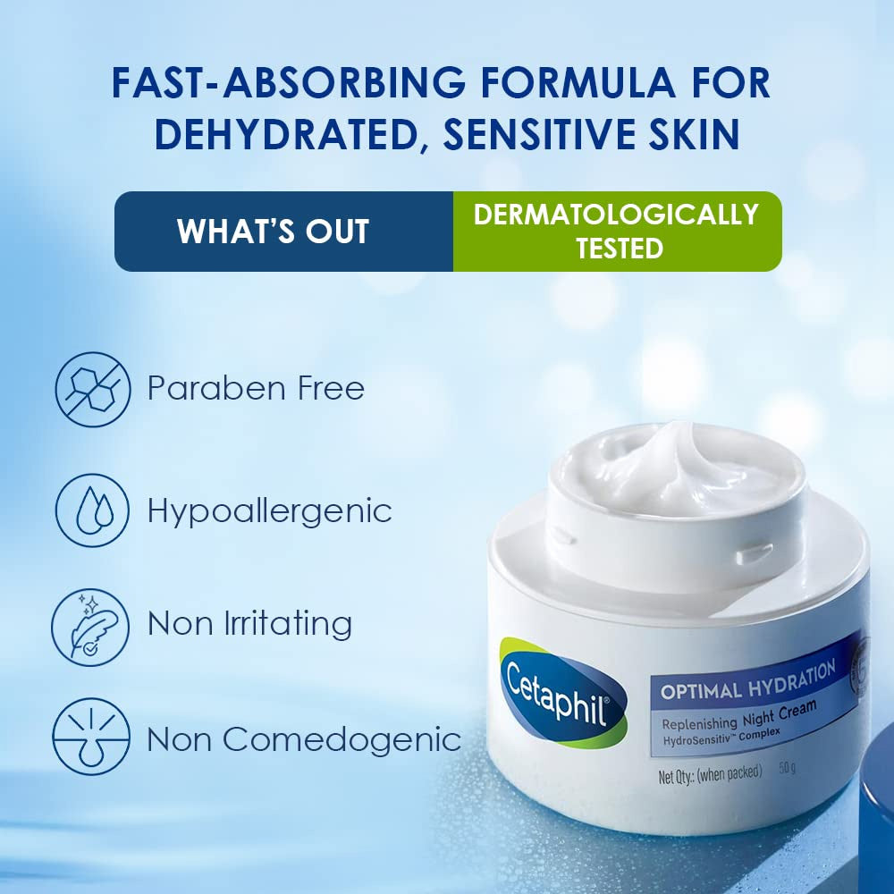 OPTIMAL HYDRATION REPLENISHING NIGHT CREAM 50g