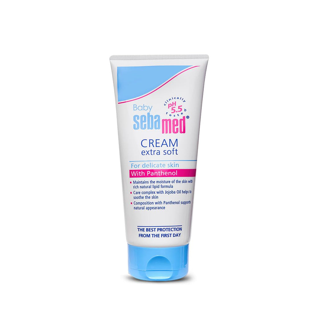 Sebamed Baby Cream Extra Soft|pH 5.5|Ideal for Dry Skin 200 ml