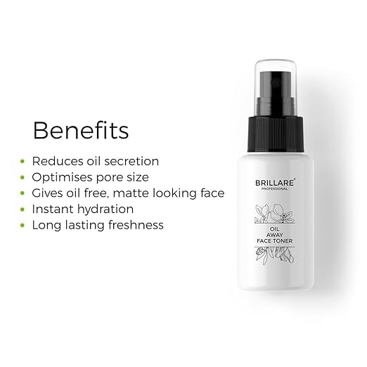 Brillare Oil Away Face Toner-50Ml