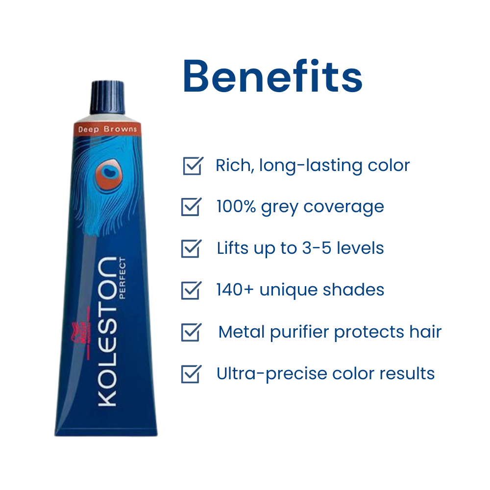 Wella Professionals Koleston Perfect Rich Naturals Hair Color 7/73 Colorant Tube 60G