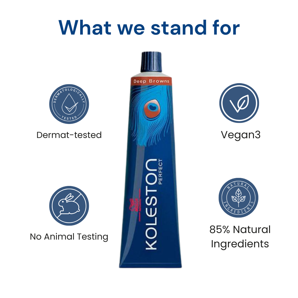 Wella Professionals Koleston Perfect Rich Naturals Hair Color 7/73 Colorant Tube 60G