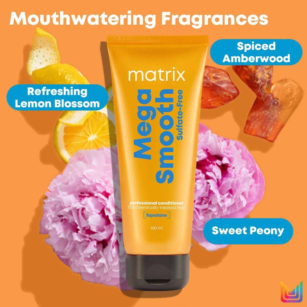 Matrix Mega Smooth Sulfate-free Conditioner-100mll