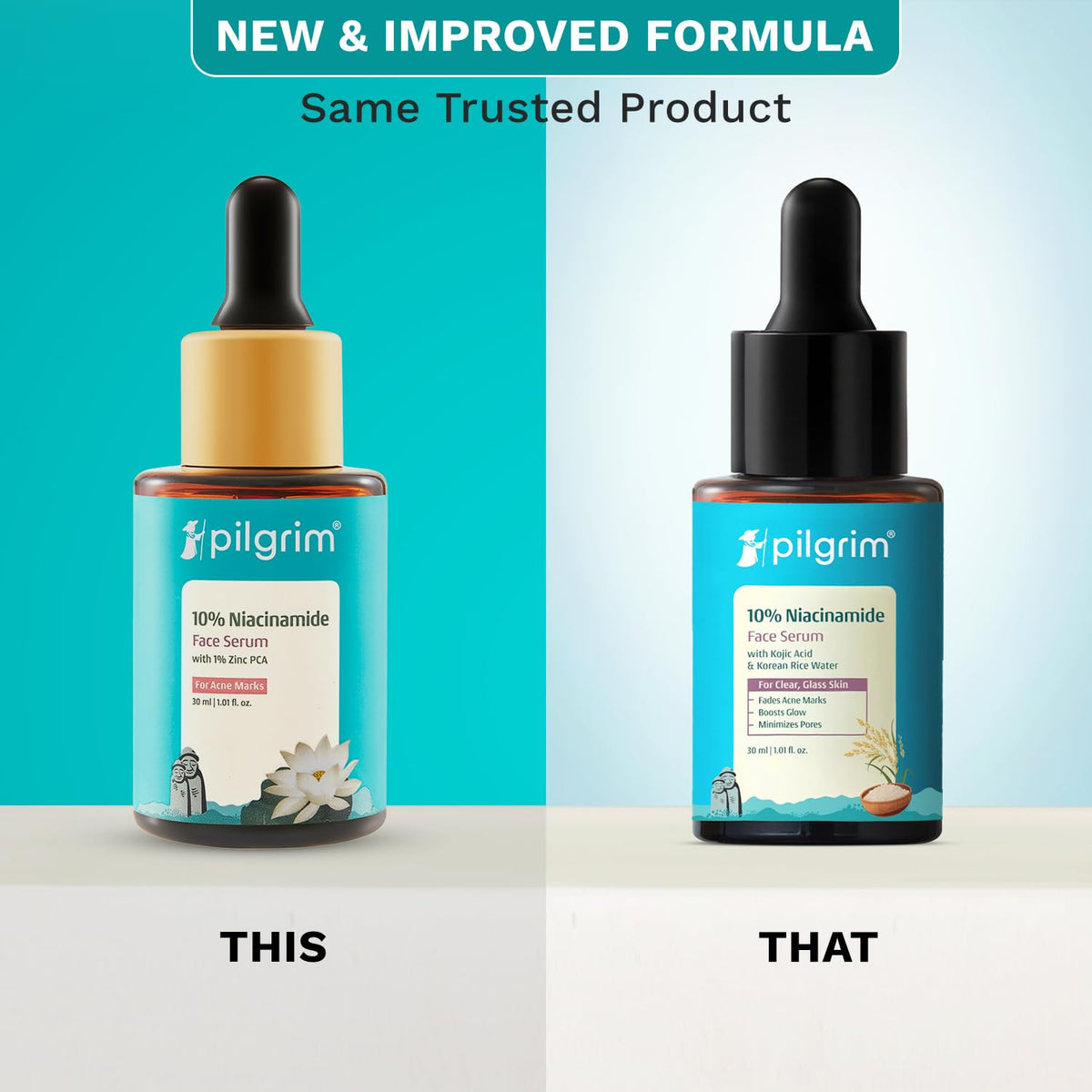 PILGRIM 10% NIACINAMIDE FACE SERUM-30ML