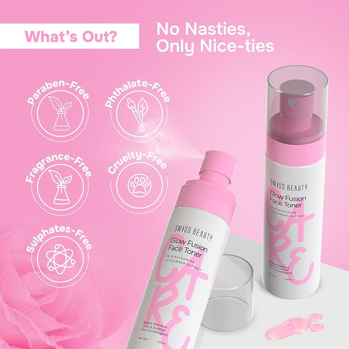 Swiss Beauty Glow Fusion Face Toner 100ml