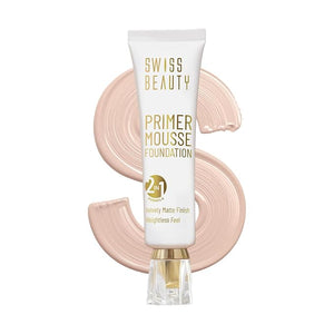 Swiss Beauty Primer Mousse Foundation 30ml