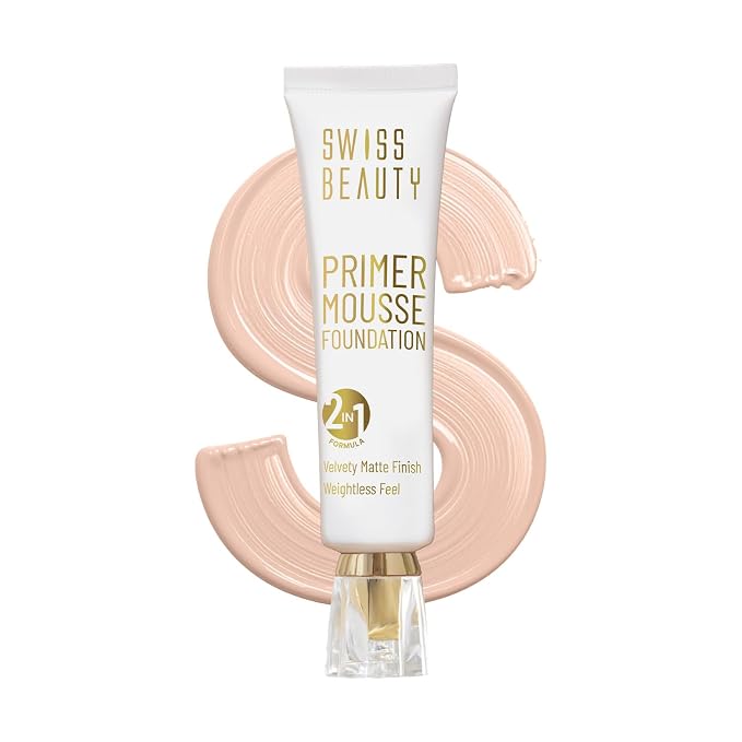 Swiss Beauty Primer Mousse Foundation 30ml