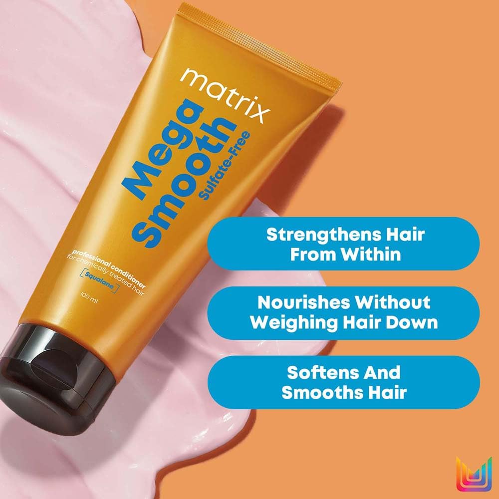 Matrix Mega Smooth Sulfate-free Conditioner-100mll