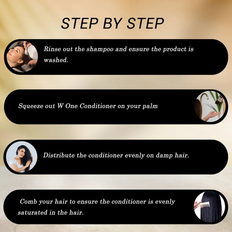 Floractive W One combo of 3 in 1 Conditioner & Shampoo - 300 ML