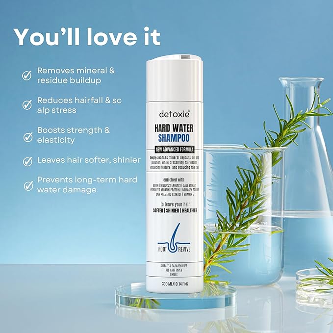 detoxie Advanced Hard Water Shampoo 300 ml