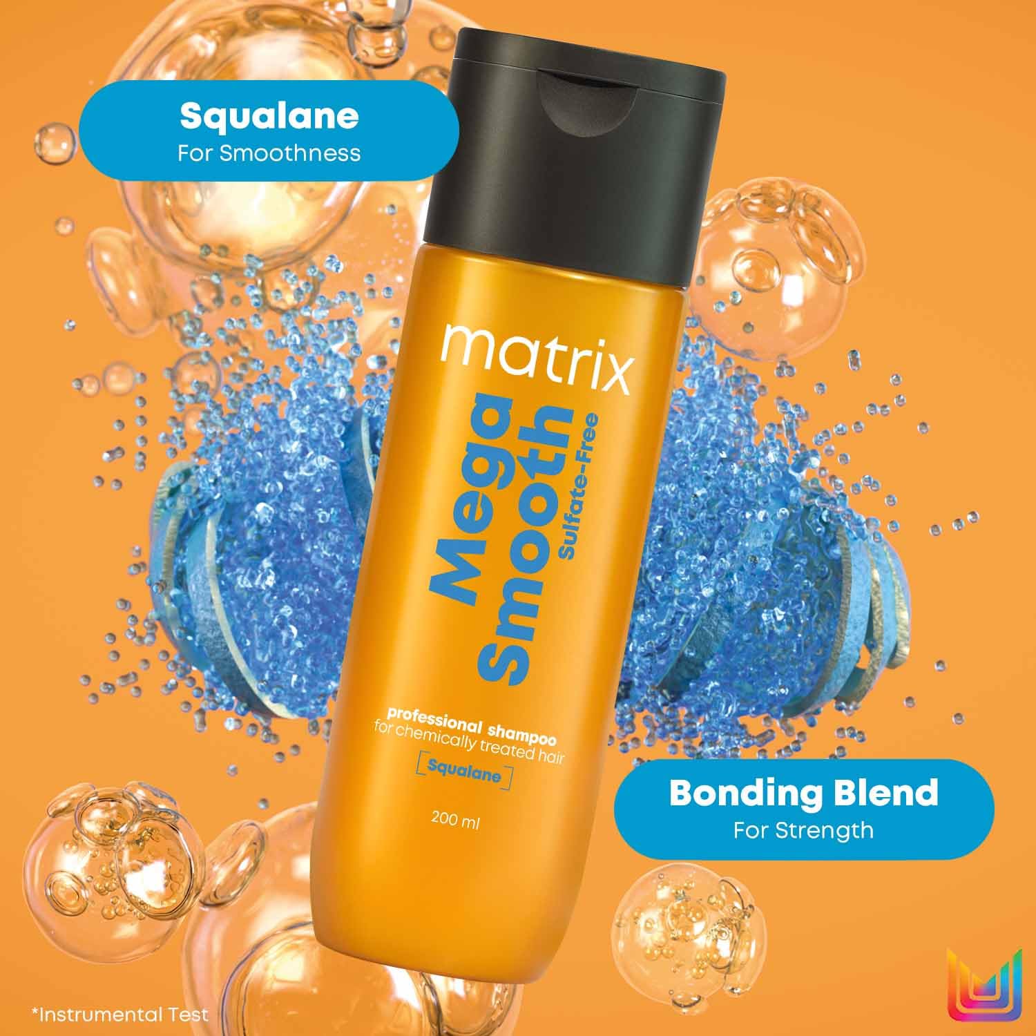 Matrix Mega Smooth Sulfate-free Shampoo-200ml