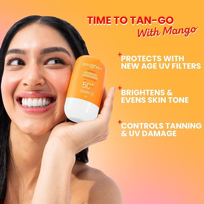 DOT & KEY MANGO DETAN GEL SUNSCREEN SPF 50+ PA++++ 5Og