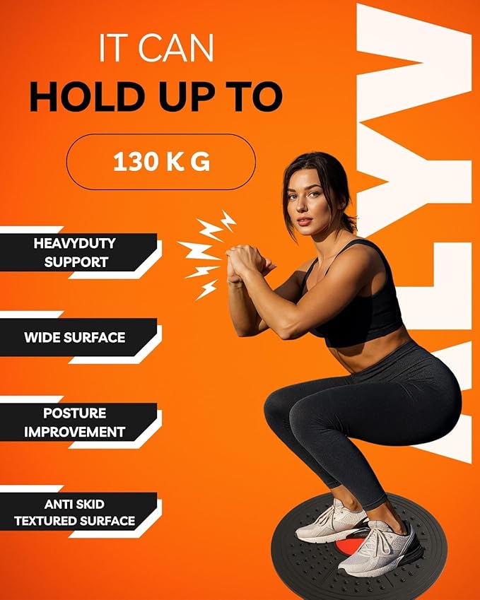 ALYV PVC Wobble Balance Board