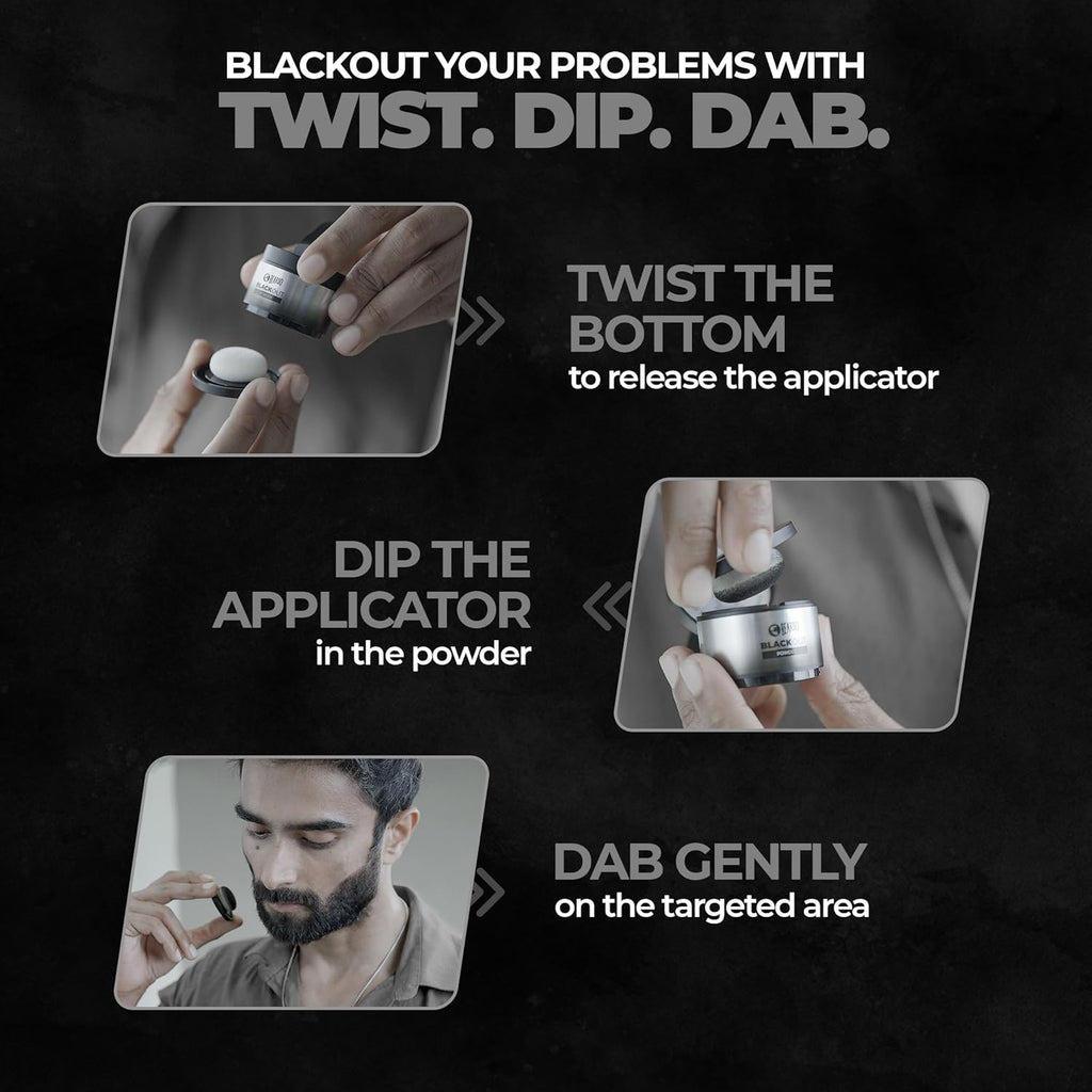 Beardo Blackout Hair Powder-4G