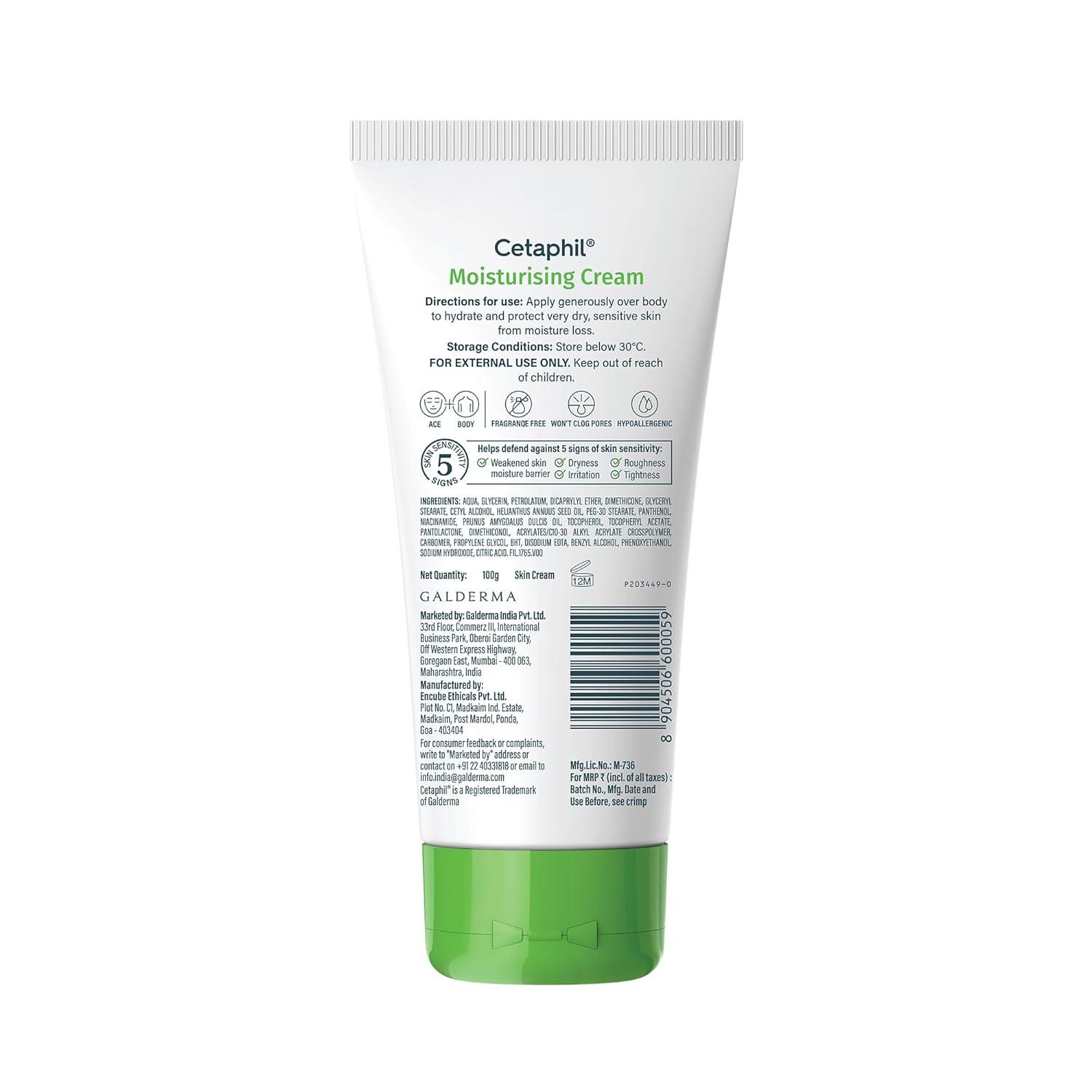 Cetaphil Moisturising Cream 100 g