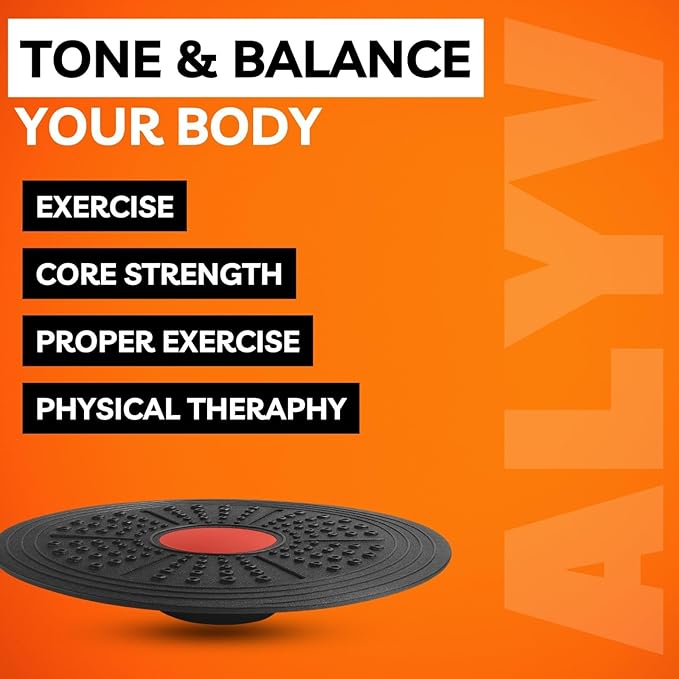 ALYV PVC Wobble Balance Board