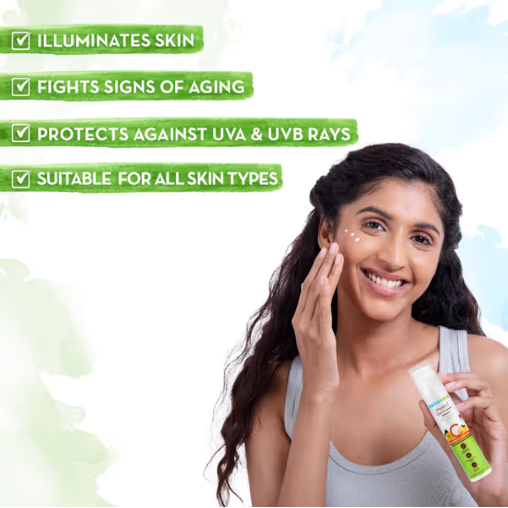 Mamaearth Vitamin C Face Cream with Vitamin C & SPF 20 for Skin Illumination 50g