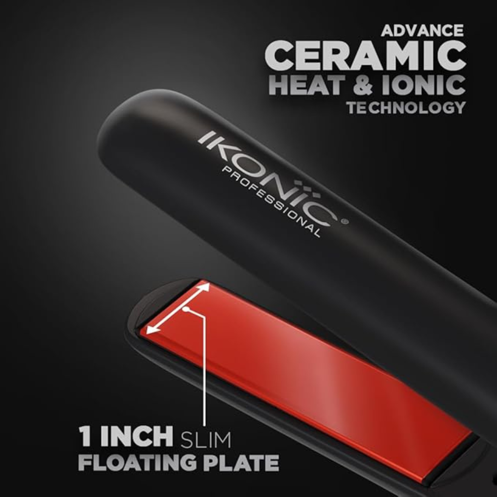 Ikonic Hair Straightener - S3+Black