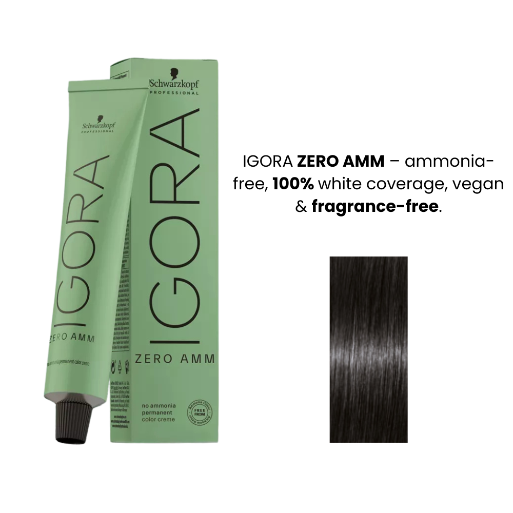 SCHWARZKOPF IGORA No Ammonia HAIR COLOR SHADE NO 1-0 (60ML)